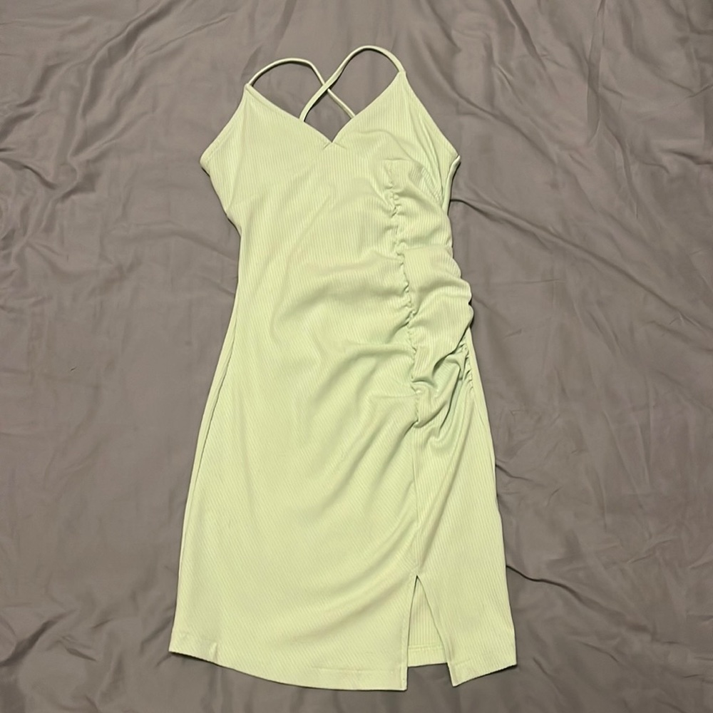 Lime Forever 21 bodycon dress